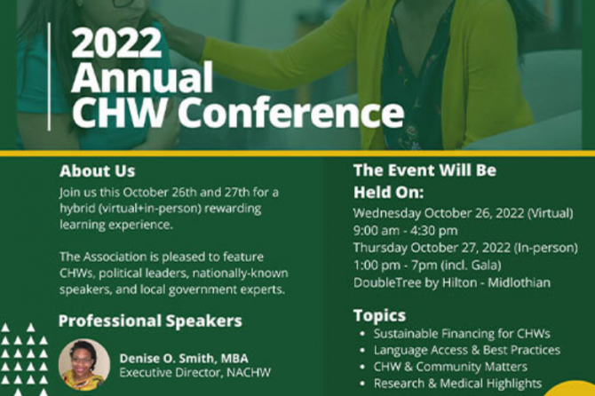 Virginia Community Health Worker Association 2022 Annual CHW Conference